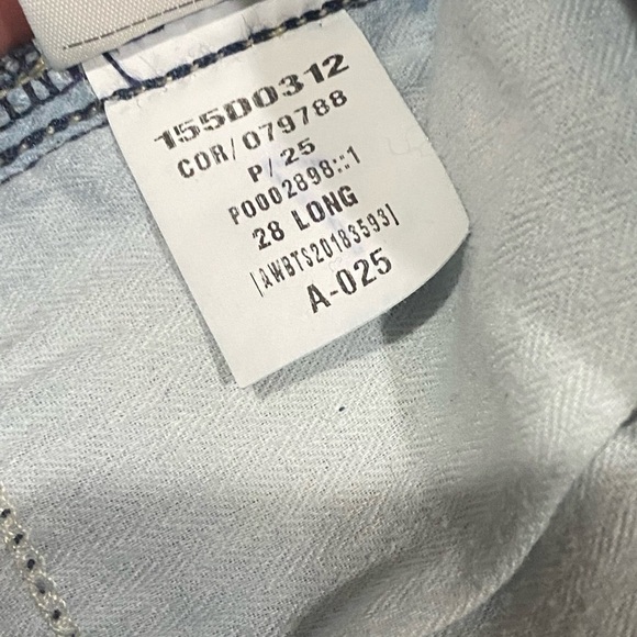 ABERCROMBIE & Fitch Harper Low Rise  Ankle Jean 28/6 Long - Picture 5 of 8